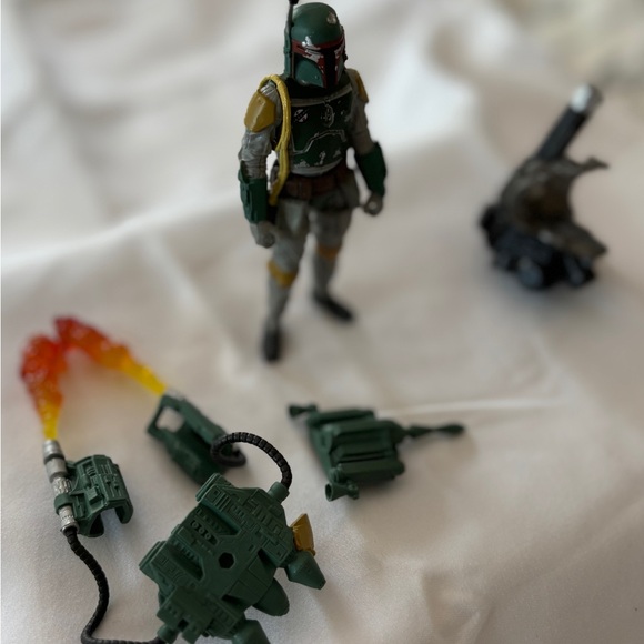 STAR WARS FORCE LINK BOBA FETT  WITH ACCESSORIES￼ - Picture 4 of 4